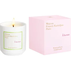 À la rose Candle