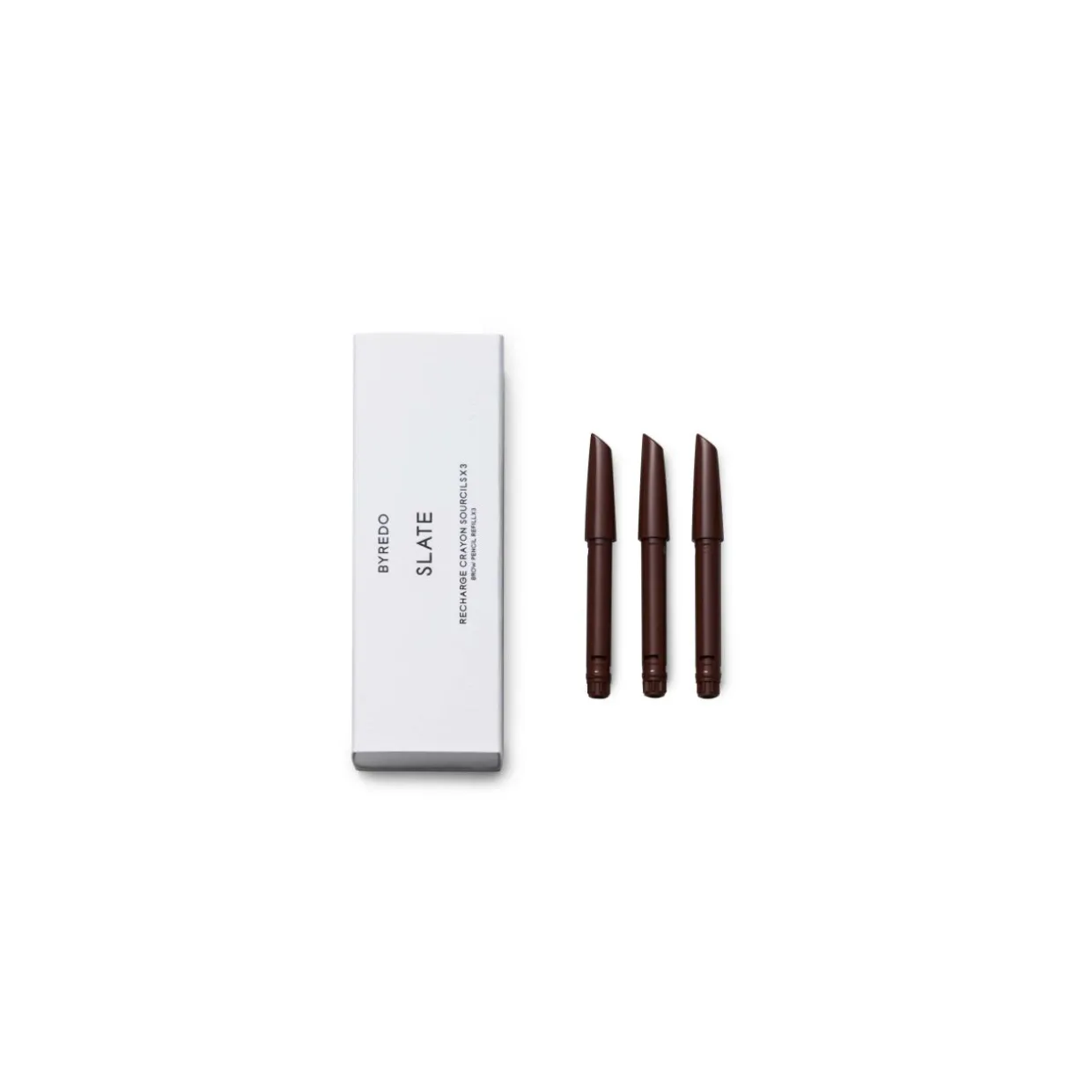 3 Refills Set All-In-One Brow Pencil Slate