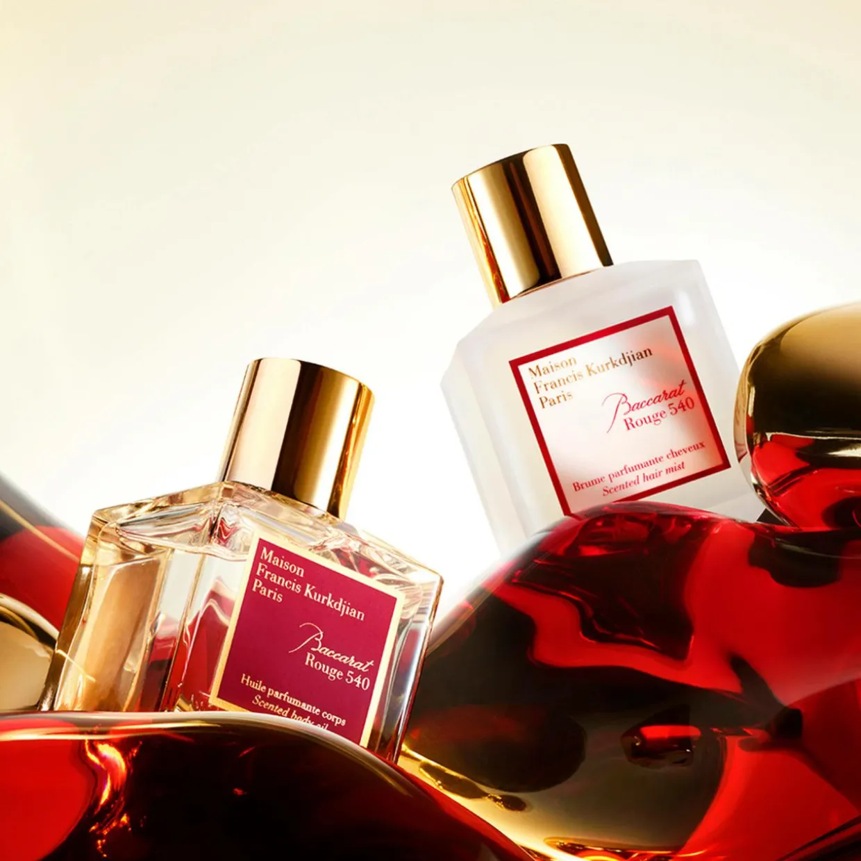 Baccarat Rouge 540 Scented body oil