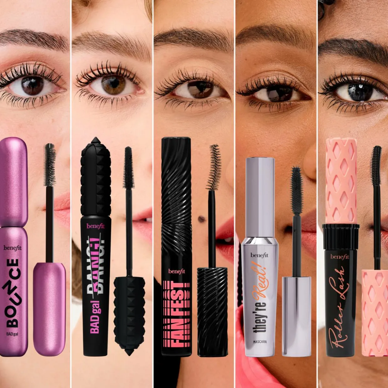 BADgal Bounce - Volumenspendende Mascara mit doppelseitiger Bürste