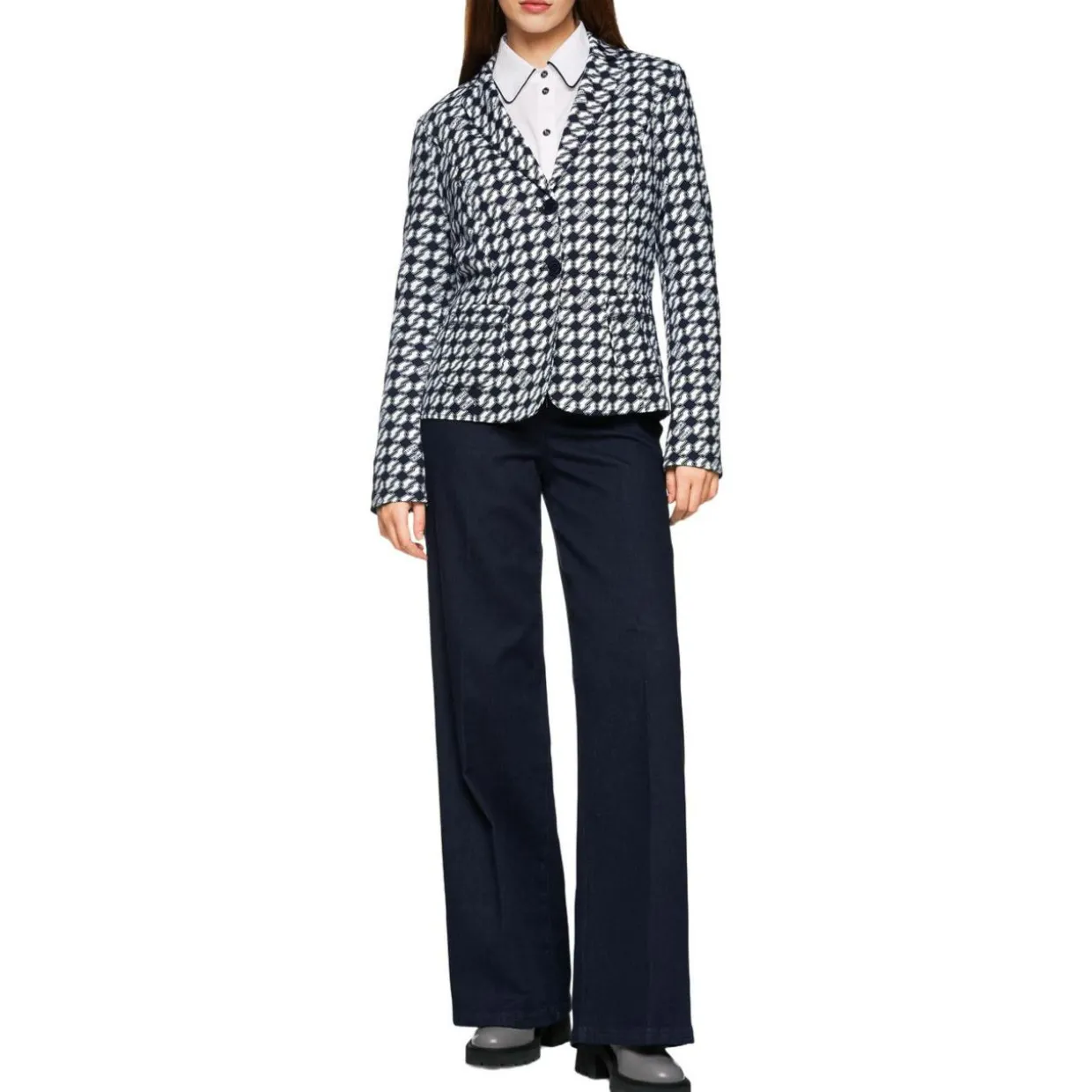 Bedruckter Blazer