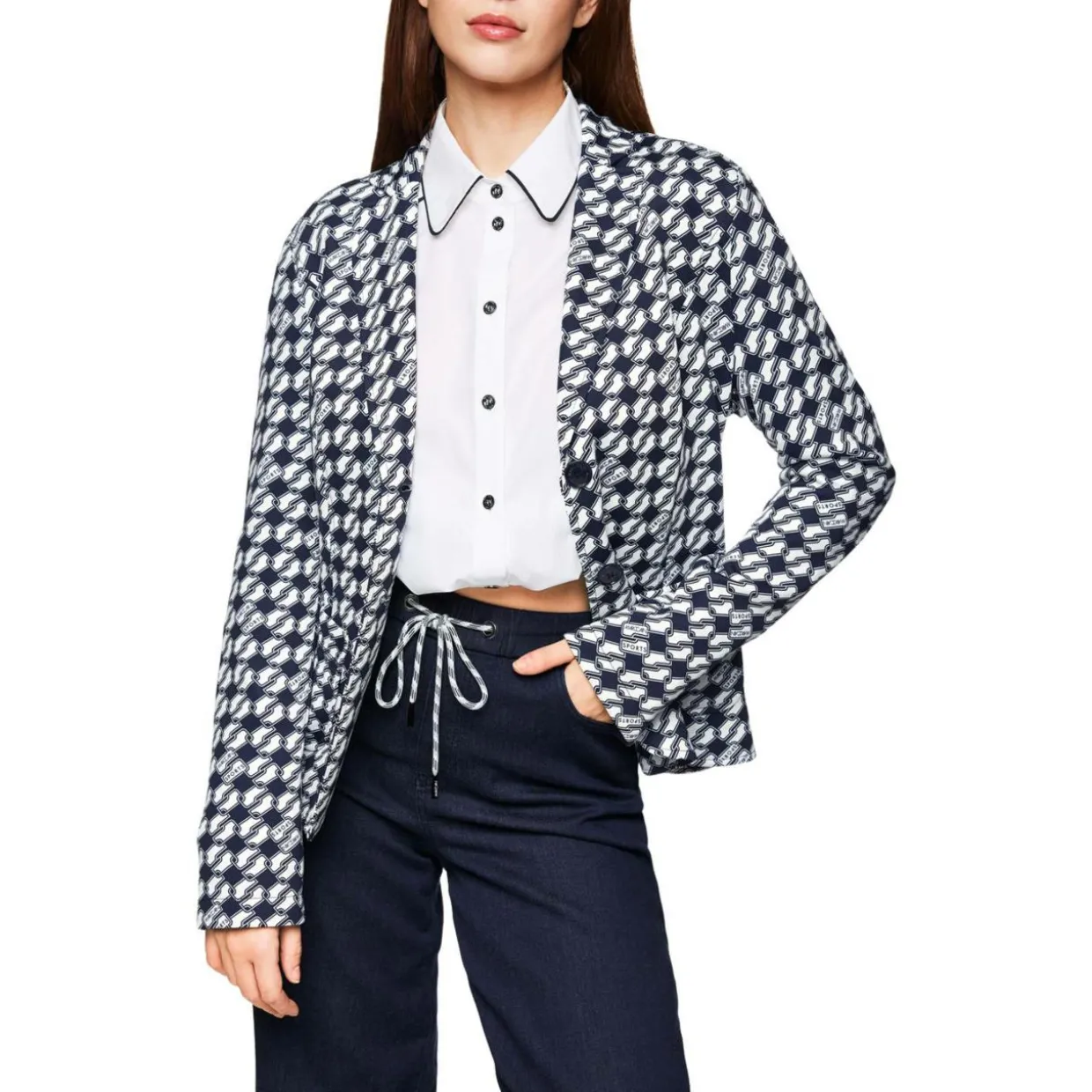Bedruckter Blazer