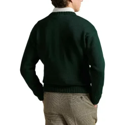 Big-Fit Baumwollpullover mit Logo