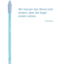 Bleistift blau, Aristoteles