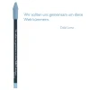 Bleistift blau Welt