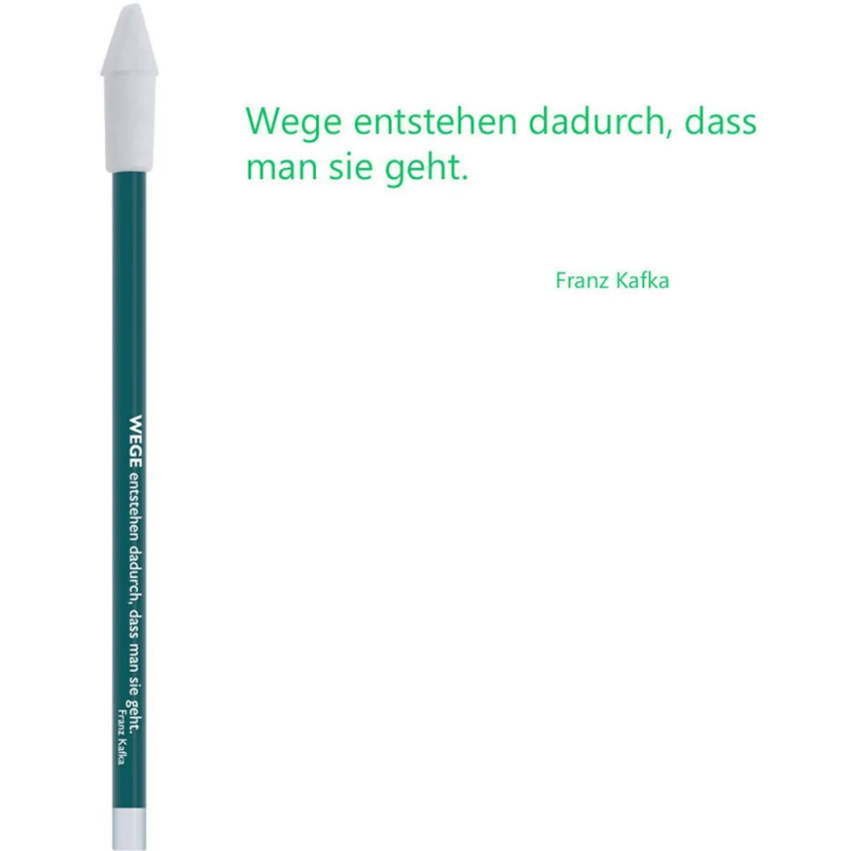 Bleistift grün, Kafka