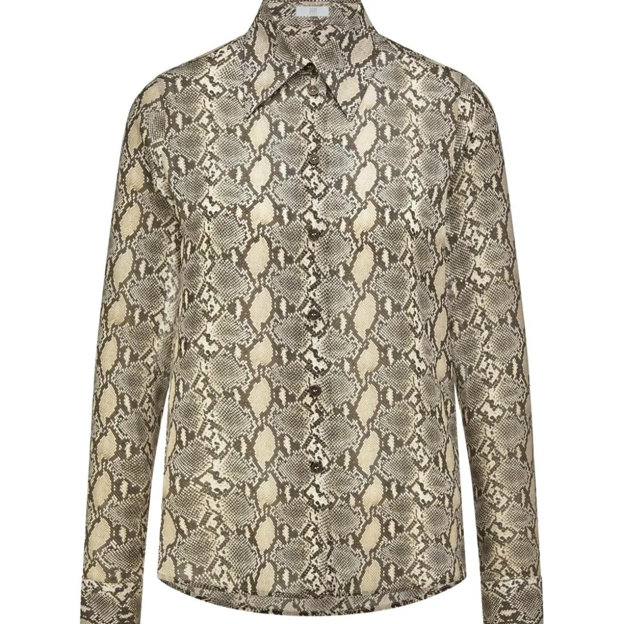 Bluse mit Schlangenprint