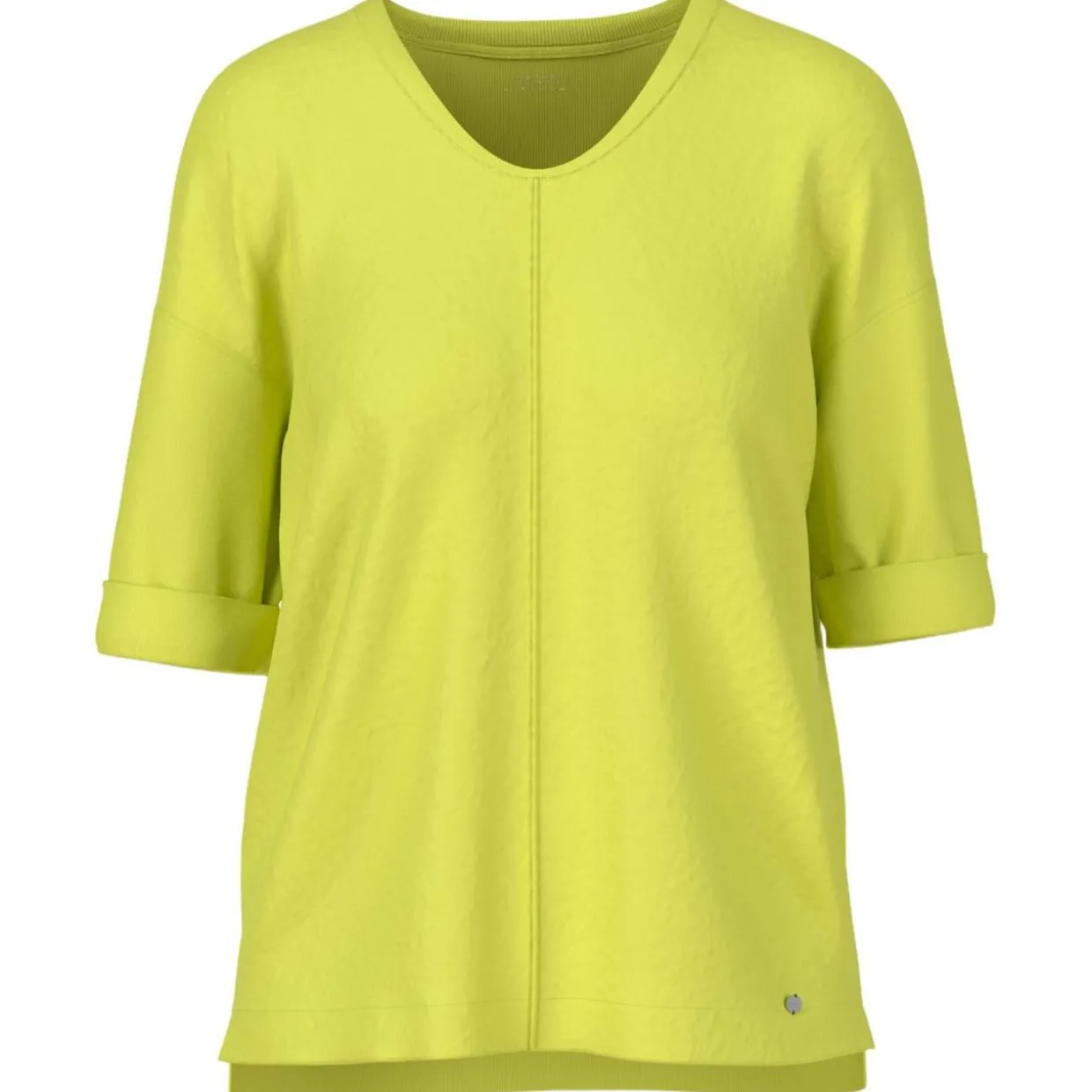 Blusenshirt mit v-neck