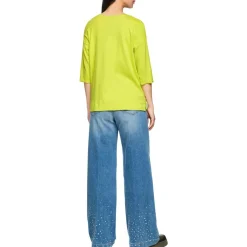 Blusenshirt mit v-neck
