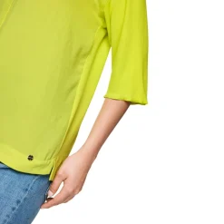 Blusenshirt mit v-neck