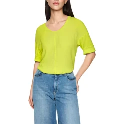 Blusenshirt mit v-neck