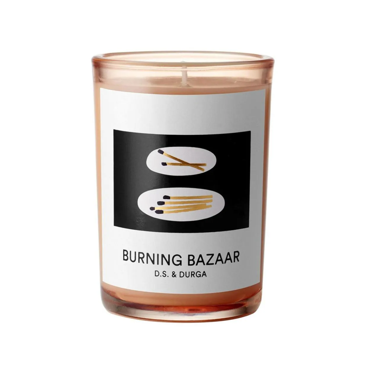 Burning Bazaar Candle