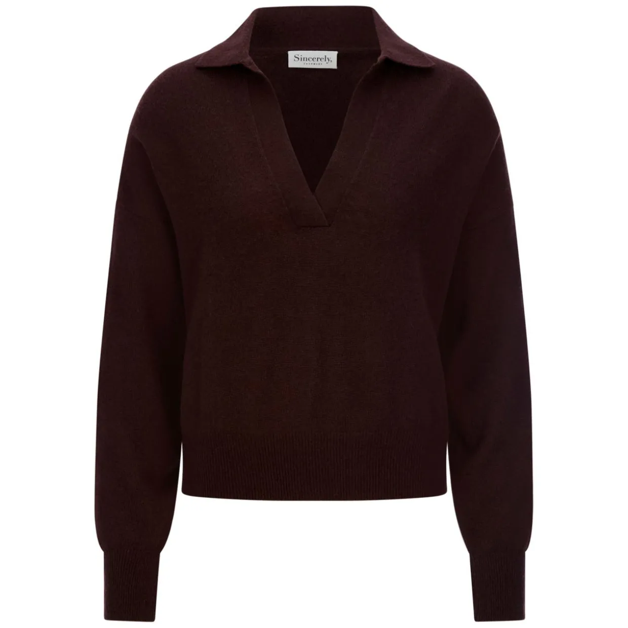 Cashmere Strickpolo