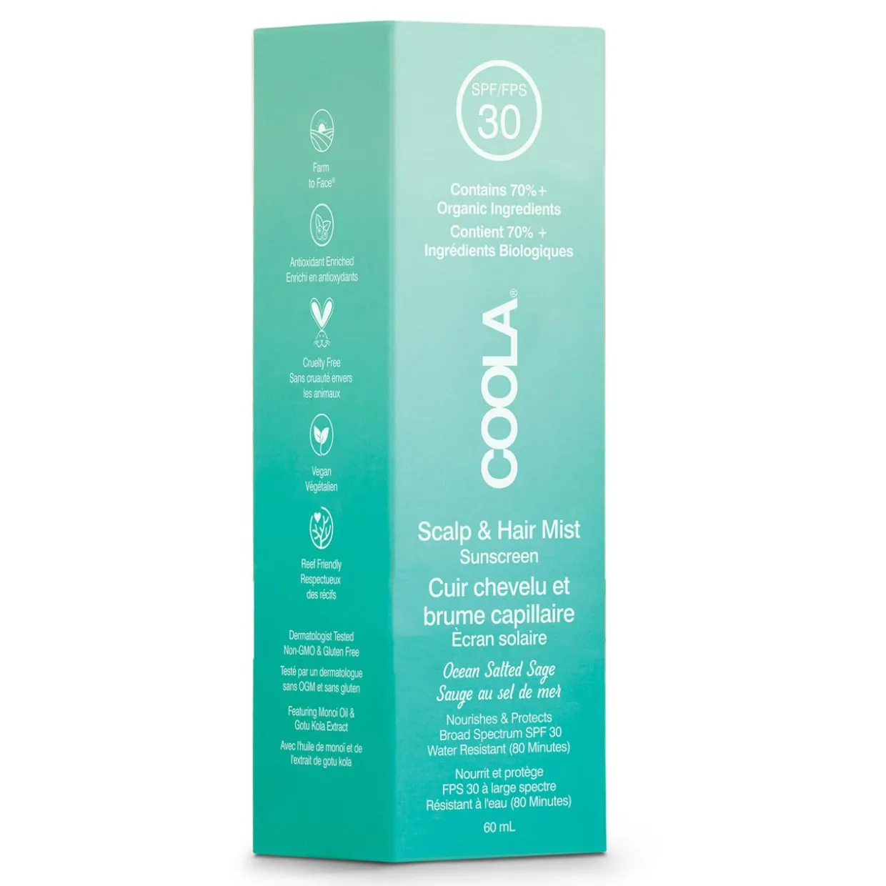 Classic SPF 30 Organic Scalp & Hair Mist