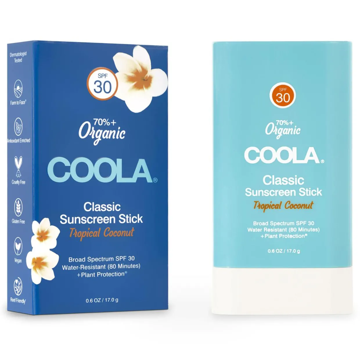 Classic Sunscreen Stick SPF 30 - Tropical Coconut