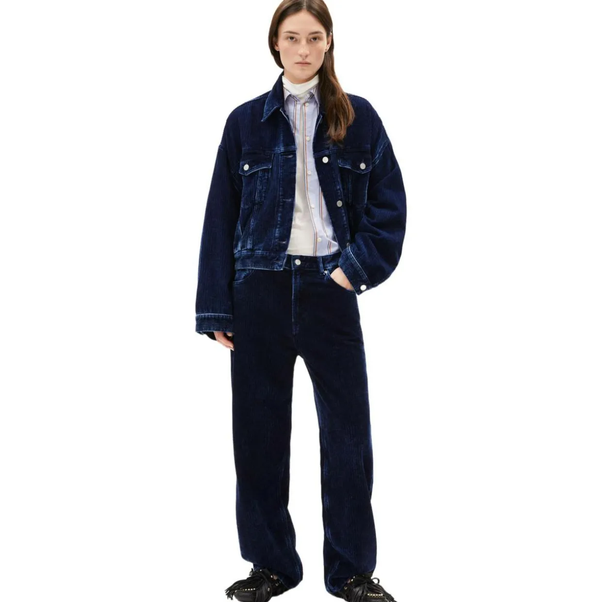 Cordhose Haayi Indigo