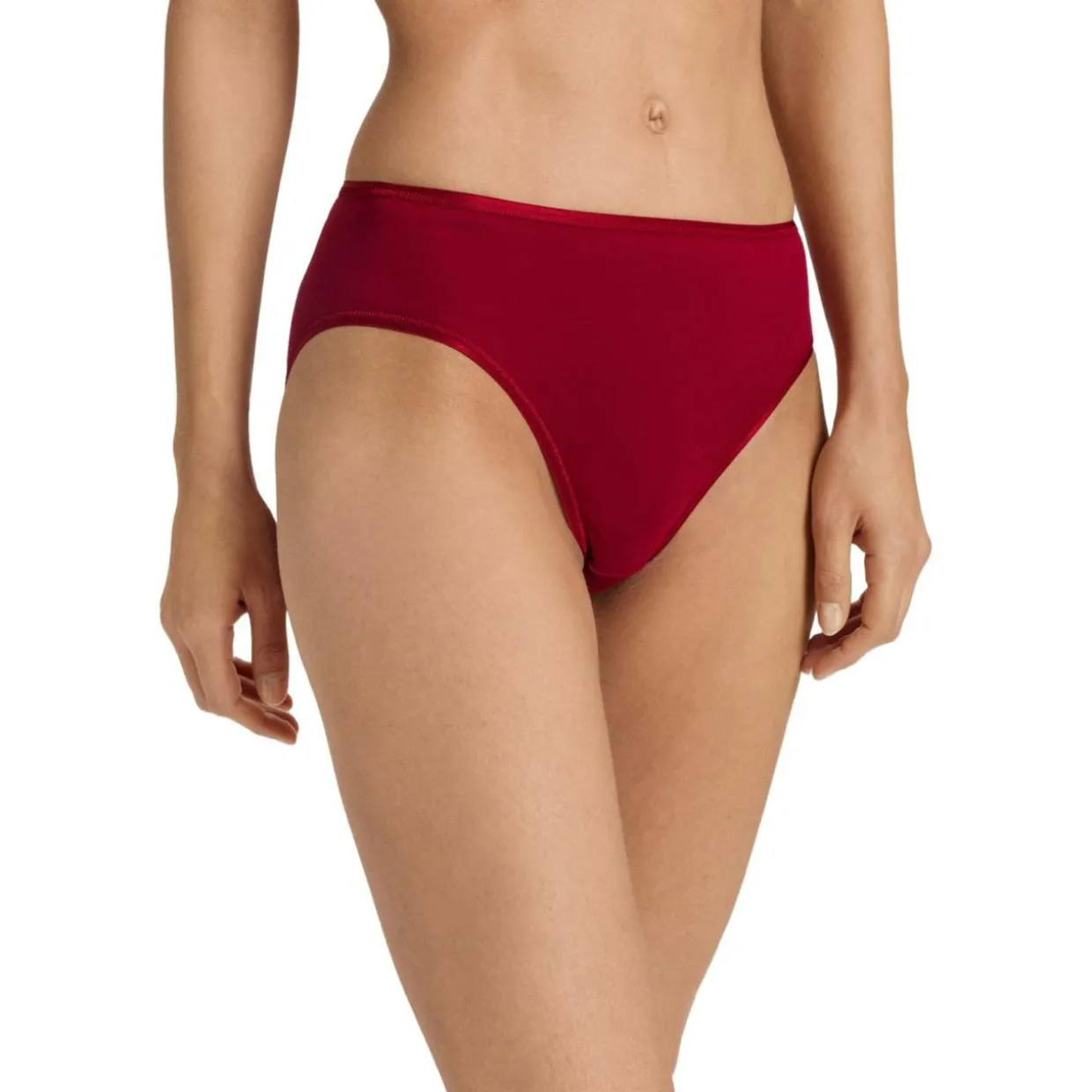 Cotton seamless Midi Slip