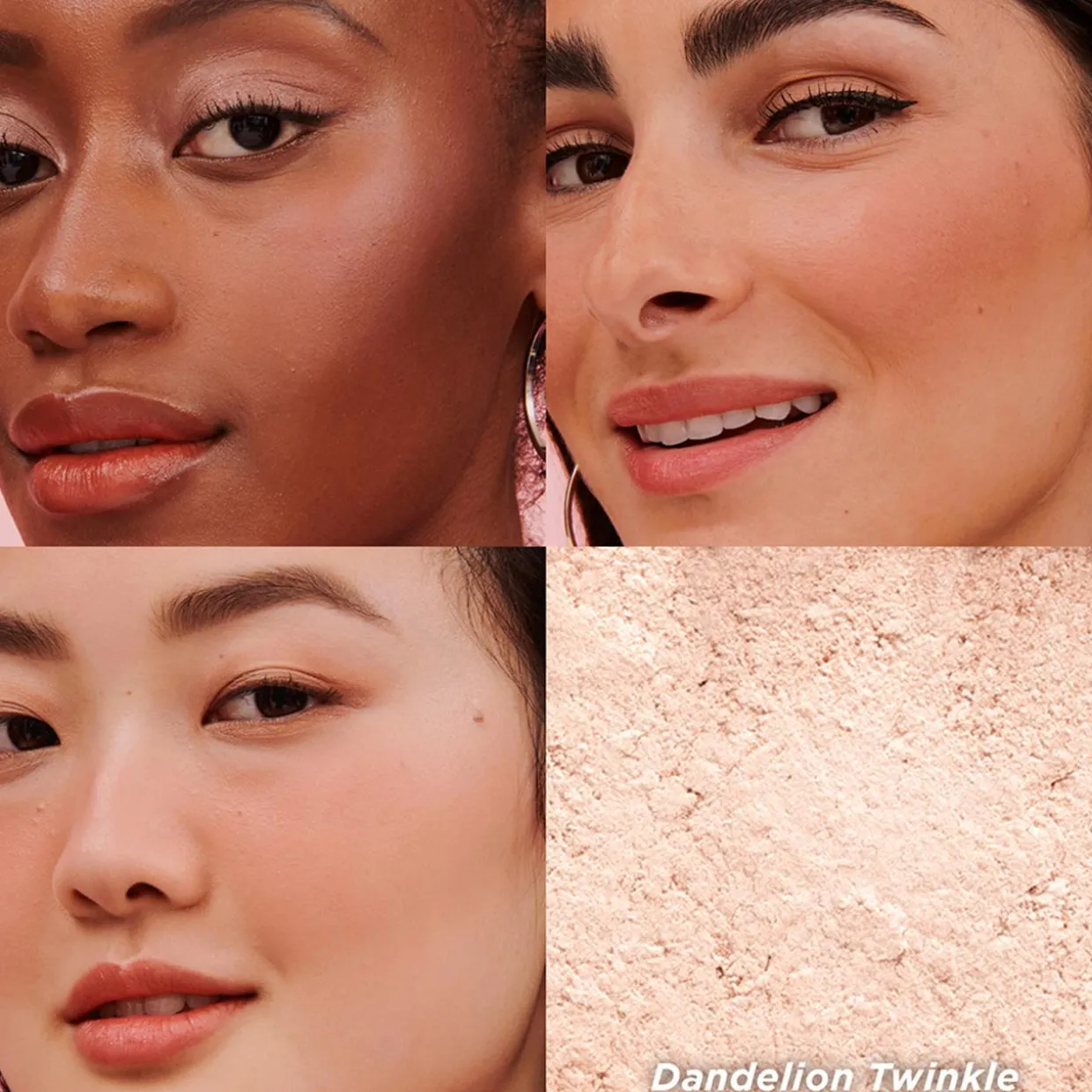 Dandelion Twinkle Highlighter in zartem Rosé