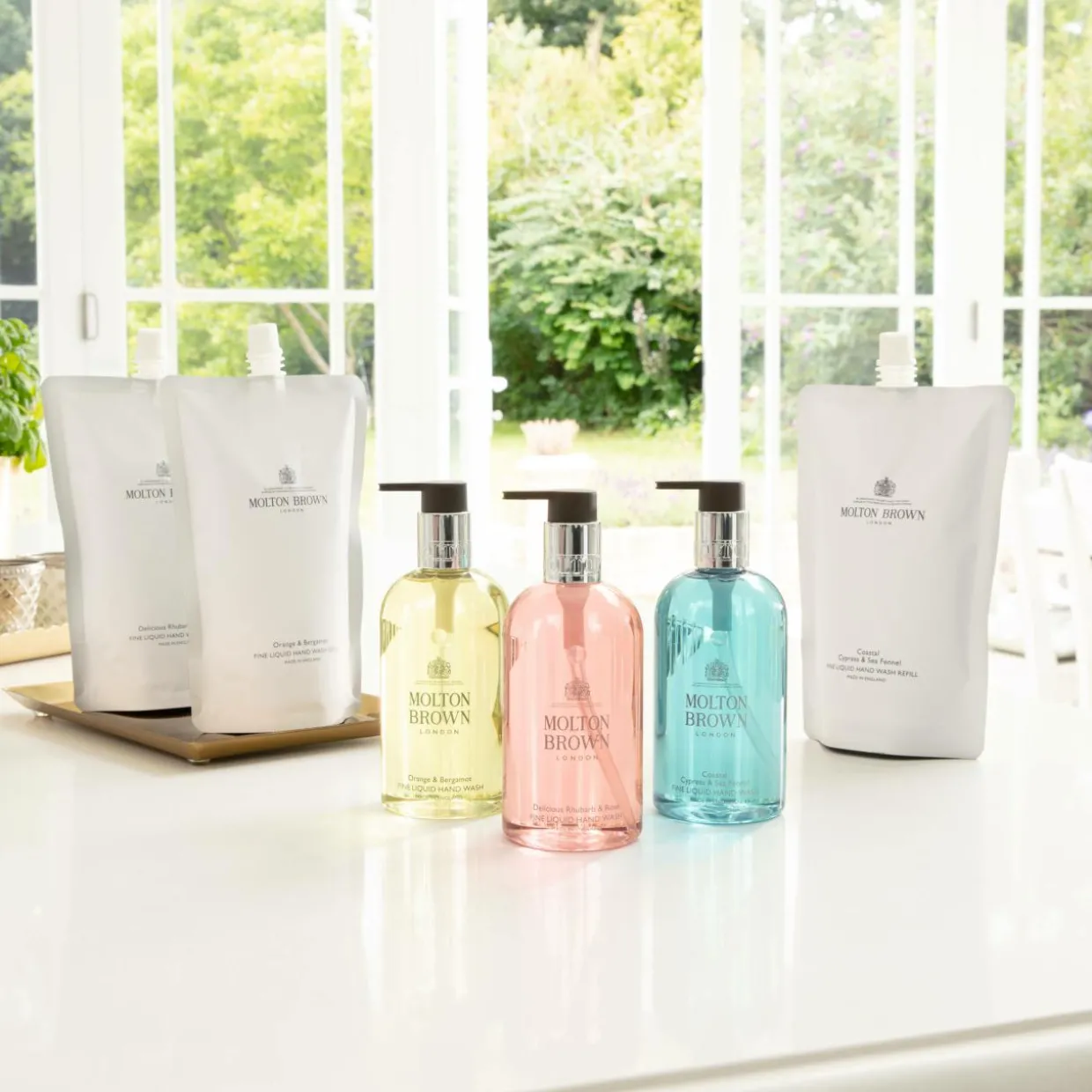 Delicious Rhubarb & Rose Fine Liquid Hand Wash Refill