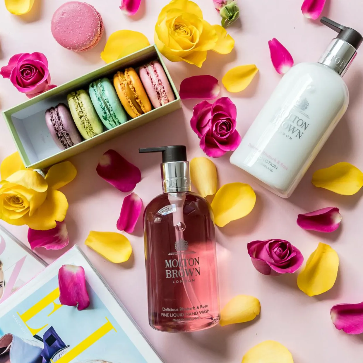Delicious Rhubarb & Rose Hand Lotion