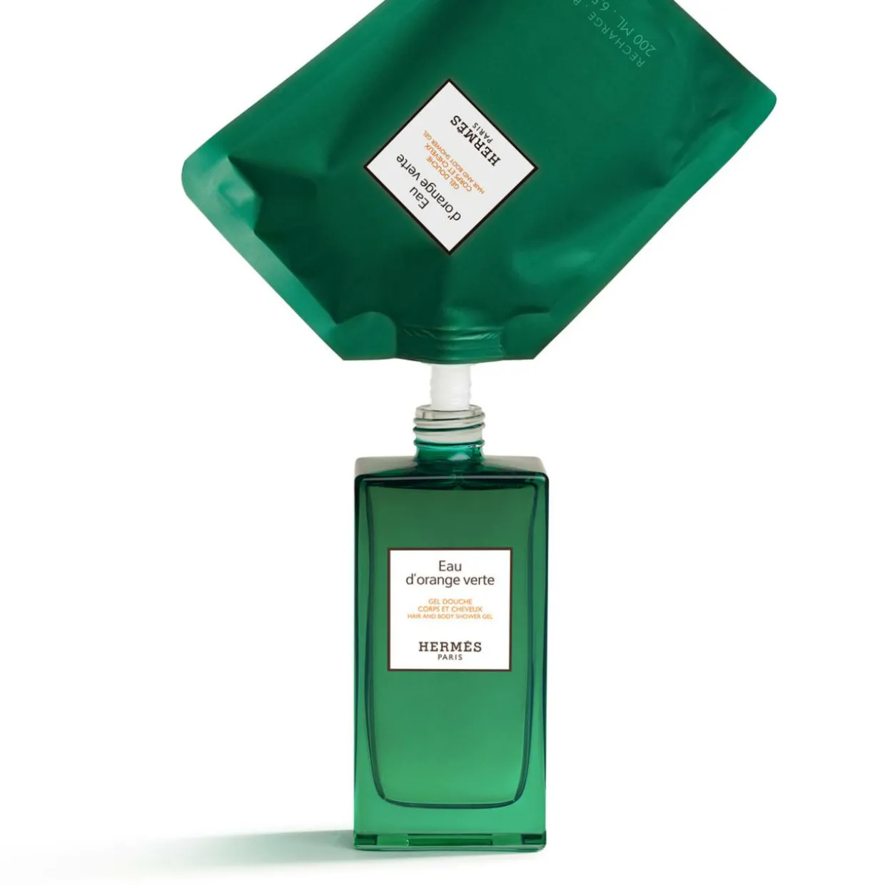 Eau d'orange verte, Nachfüllset Duschgel für Körper und Haar