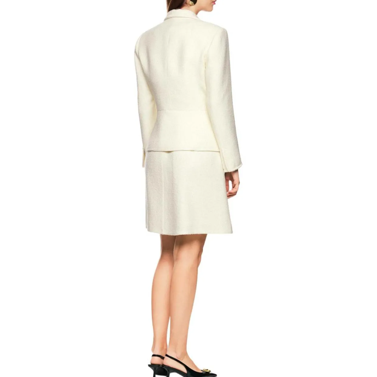 Eleganter bouclé-blazer