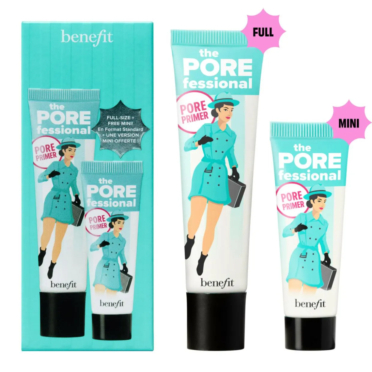 Extra POREfessional Pore Primer Kit - Glättender Gesichtsprimer in Full-size und Mini