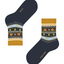 Falke pumpkin fair isle kinder
