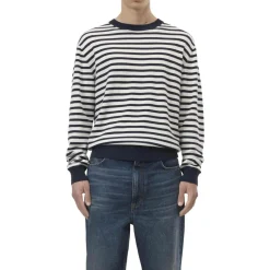 Gestreifter Pullover