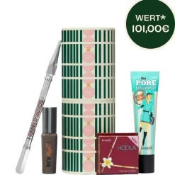 Giftin’ Goodies Make-up Set – Full-Size Primer & Augenbrauenstift, Mini Bronzer & verlängernde Mascara