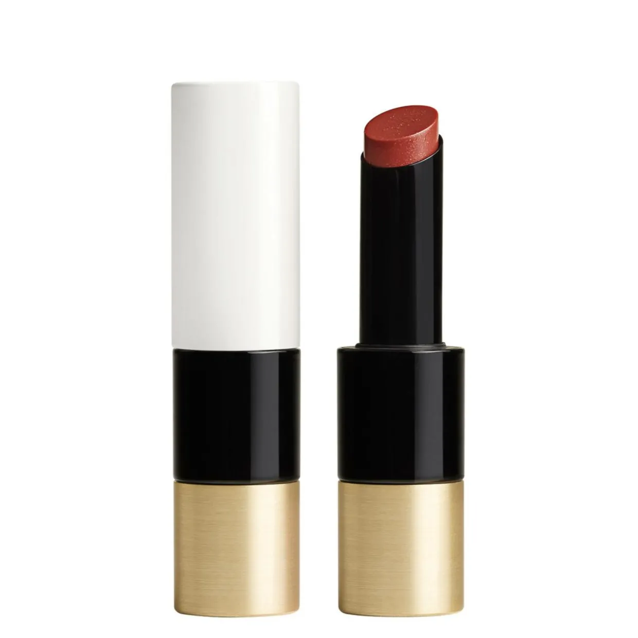 Glänzender Lippenstift Silky, Brun d’Ambre