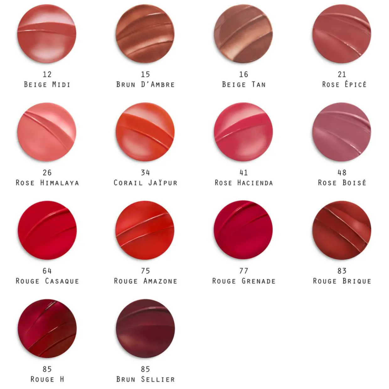 Glänzender Lippenstift Silky, Brun d’Ambre