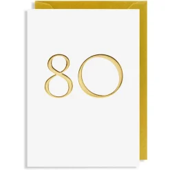 Grußkarte 80