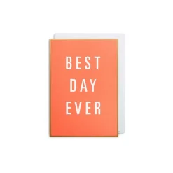 Grußkarte Best Day Ever
