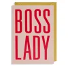 Grußkarte Boss Lady