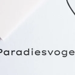 Grußkarte CharakTiere Paradiesvogel