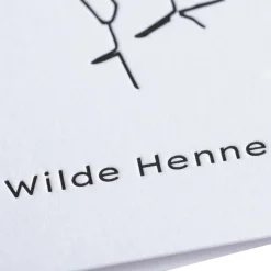 Grußkarte CharakTiere Wilde Henne