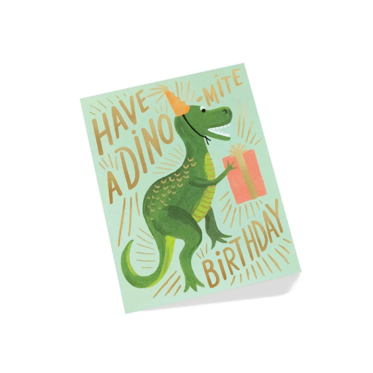Grußkarte Dino-Mite Birthday