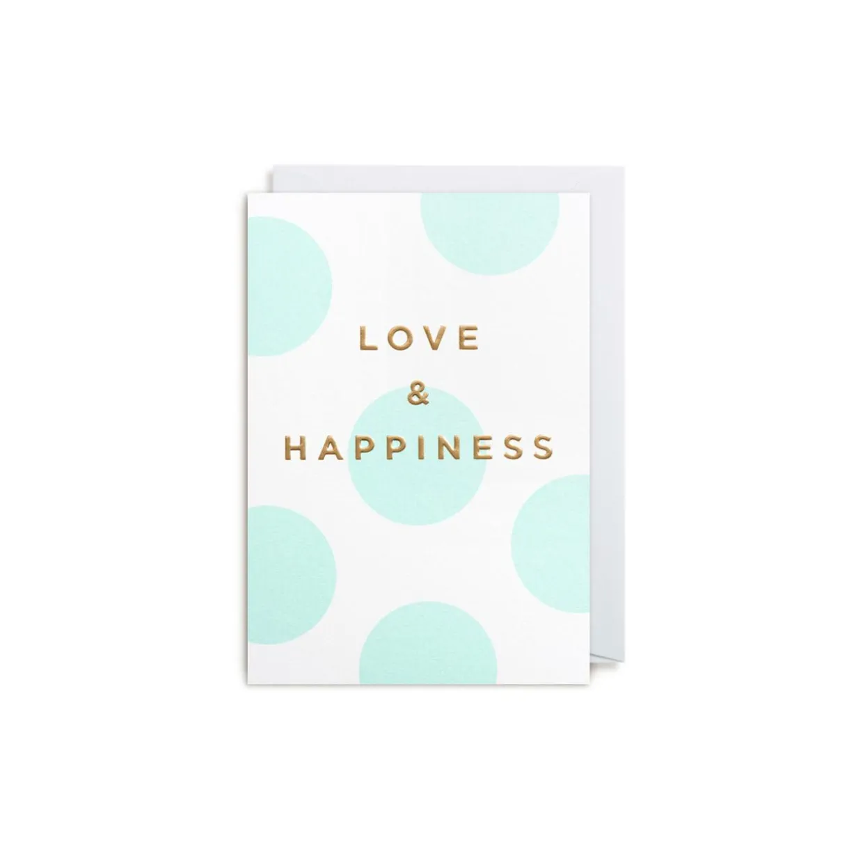Grußkarte Love & Happiness