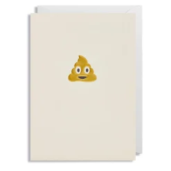 Grußkarte Poop