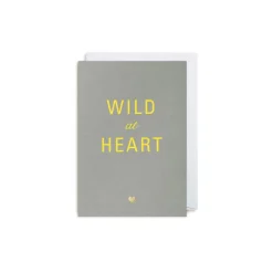 Grußkarte Wild at heart