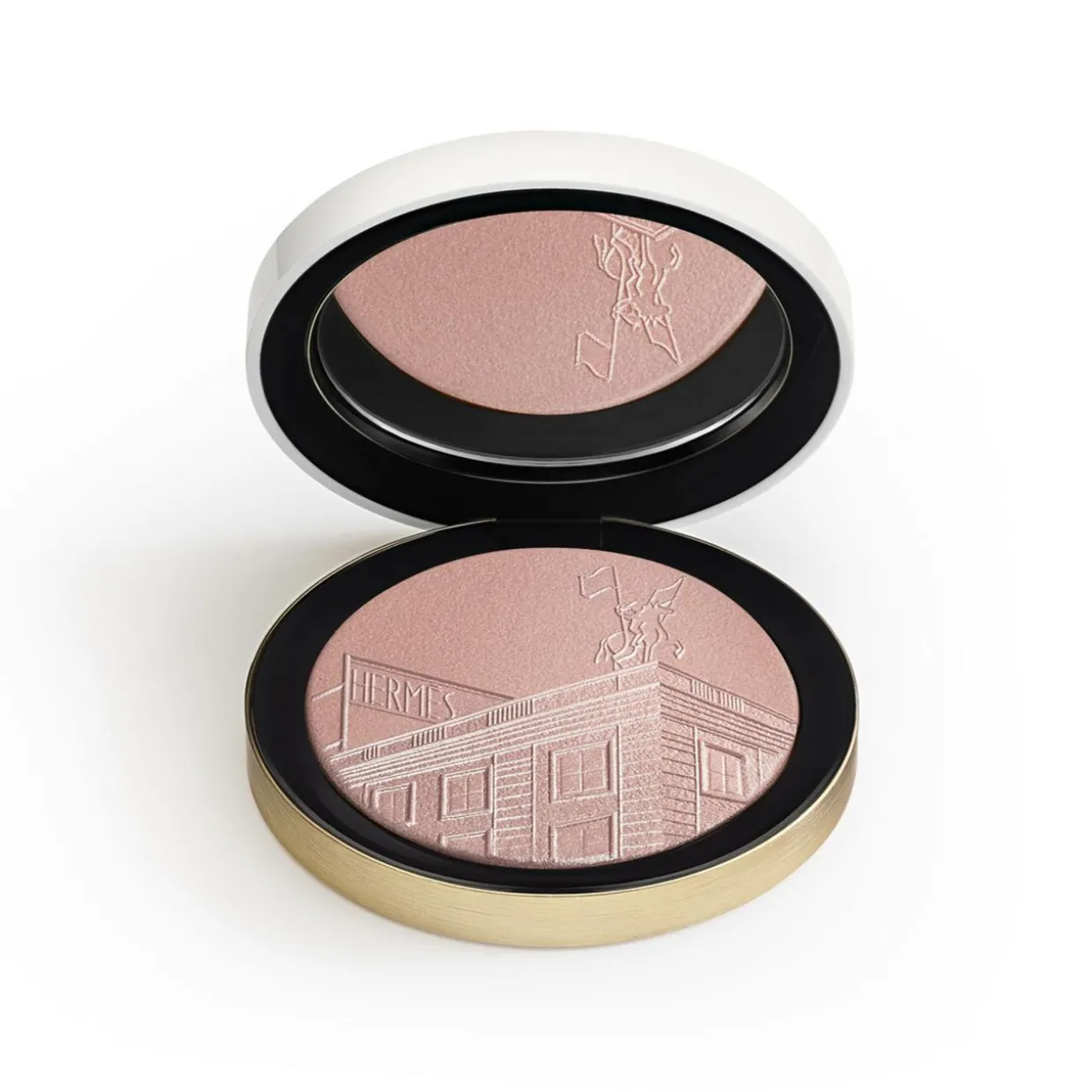 Hermès Plein Air, Poudre 24 Faubourg LIMITIERTE EDITION, Or Rose