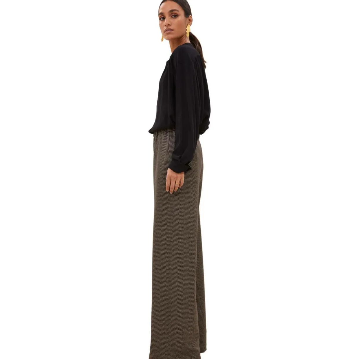 Hose Lissa Herringbone