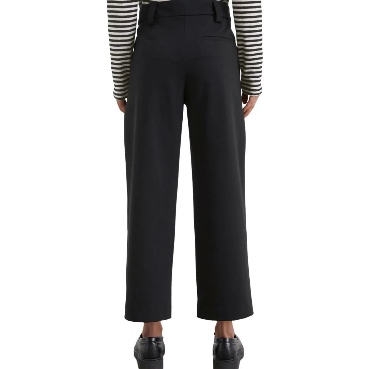 Interlock-Jersey-Hose wide