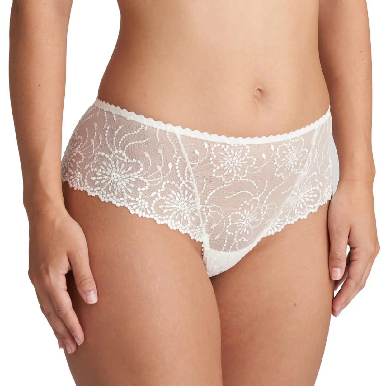 JANE weiß Luxus String