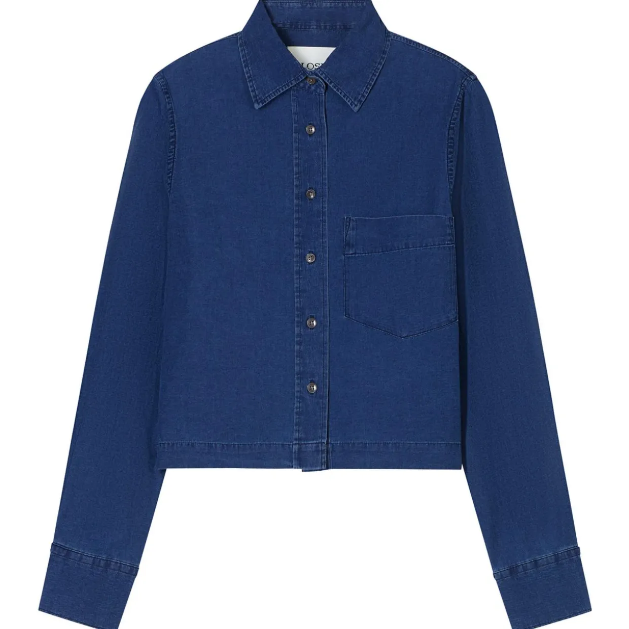 Jeansbluse