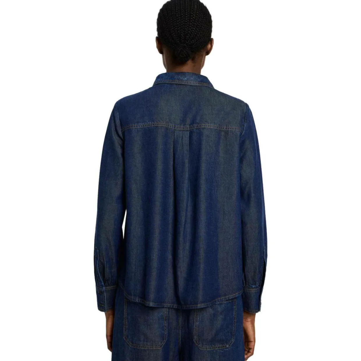 Jeansbluse