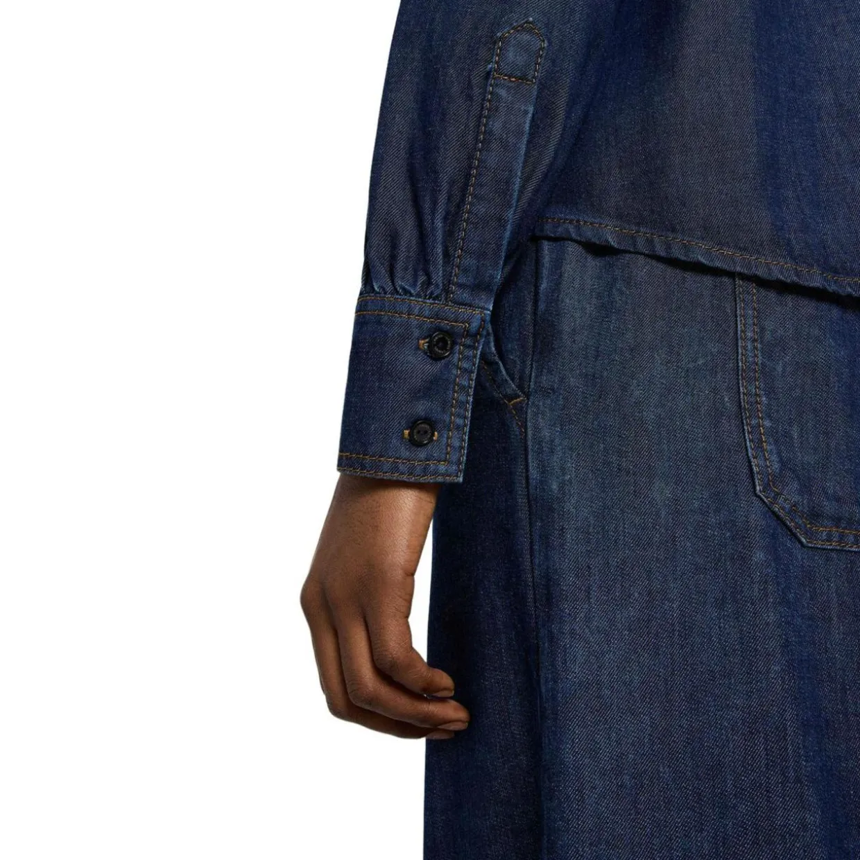 Jeansbluse