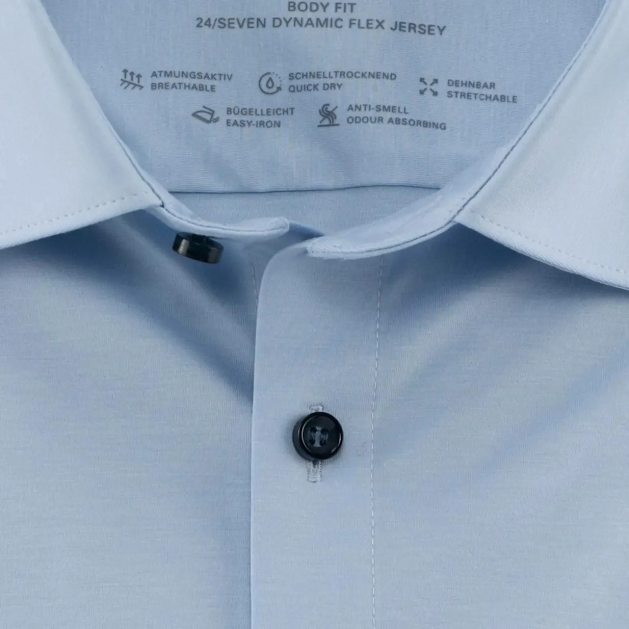 Jerseyhemd Level Five Slim Fit