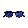 Junior SUN #C Tortoise Blue Mirror Lenses +0.00